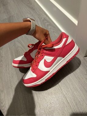 nike Dunk Low White/Archeo Pink